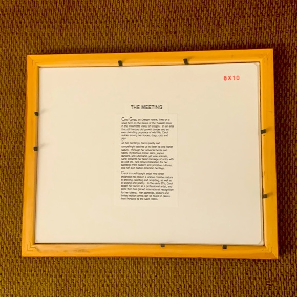 ARTIST CAROL GRIGG NATIVE AMERICAN (8 x 10) PRINTS - Picture 10 of 14